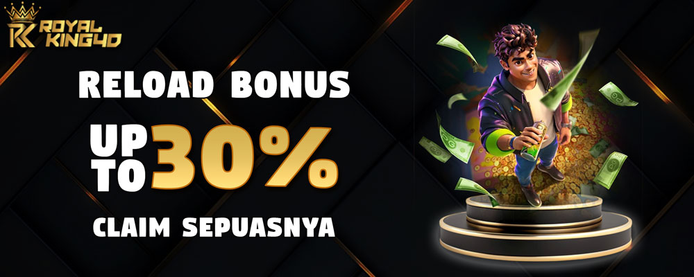 Bonus Harian Upto 30% Claim Sepuasnya